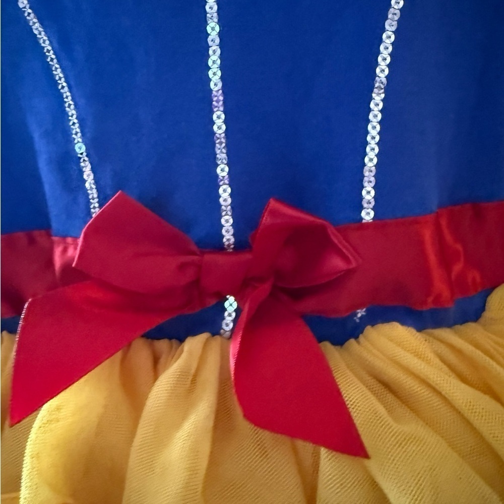 Disney Baby Snow White One Piece Dress with Tulle Skirt Size-24 months - Picture 6 of 9